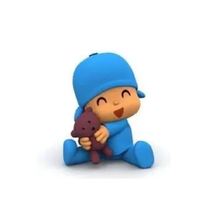 ☂-  Pocoyo., Telegram Sticker