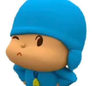 ☂-  Pocoyo., Telegram Sticker