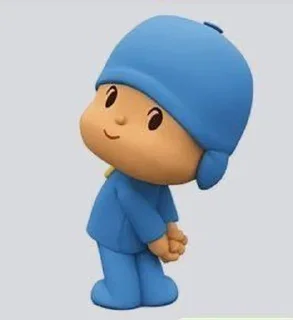 ☂-  Pocoyo., Telegram Sticker