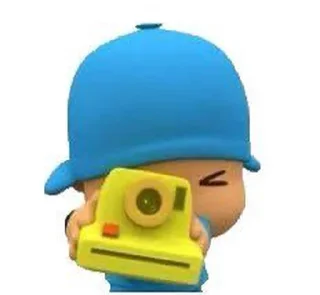 ☂-  Pocoyo., Telegram Sticker