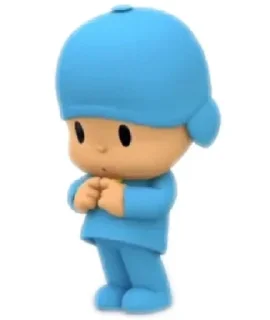☂-  Pocoyo., Telegram Sticker