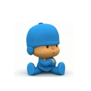 ☂-  Pocoyo., Telegram Sticker