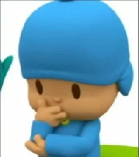 ☂-  Pocoyo., Telegram Sticker