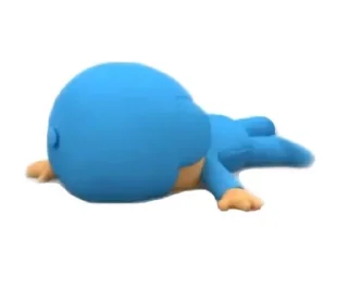 ☂-  Pocoyo., Telegram Sticker