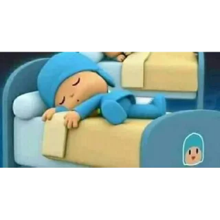 ☂-  Pocoyo., Telegram Sticker