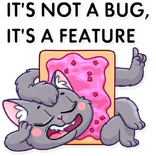 ☝️-Nyan Cat, Telegram Sticker