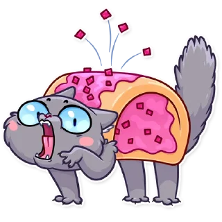 😠-Nyan Cat, Telegram Sticker