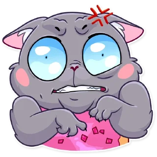 😬-Nyan Cat, Telegram Sticker