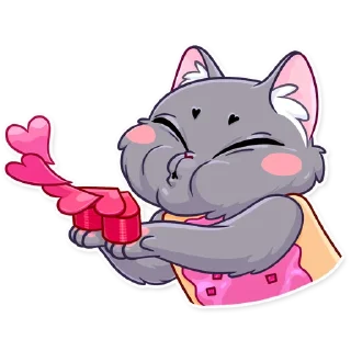 😘-Nyan Cat, Telegram Sticker