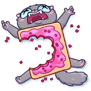 😵-Nyan Cat, Telegram Sticker