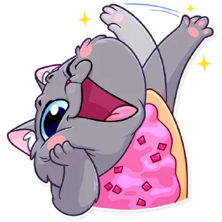 👋-Nyan Cat, Telegram Sticker