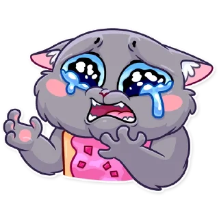 😭-Nyan Cat, Telegram Sticker