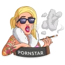 😎-Porn Star, Telegram Sticker
