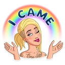 🙌-Porn Star, Telegram Sticker
