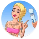 👌-Porn Star, Telegram Sticker