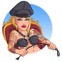 🖤-Porn Star, Telegram Sticker