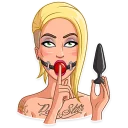 🤫-Porn Star, Telegram Sticker
