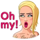 😮-Porn Star, Telegram Sticker