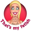 😈-Porn Star, Telegram Sticker