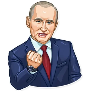 ✊-Putin, Telegram Sticker