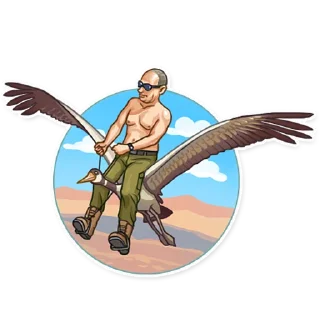 🏃‍♂️-Putin, Telegram Sticker