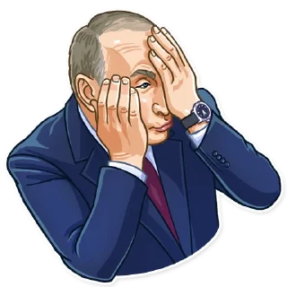 🤦‍♂️-Putin, Telegram Sticker
