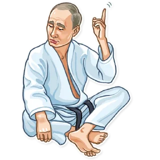 ☝️-Putin, Telegram Sticker