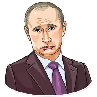 😕-Putin, Telegram Sticker