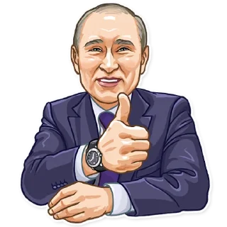 👍-Putin, Telegram Sticker