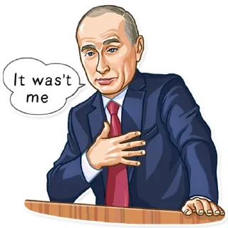 🙅‍♂️-Putin, Telegram Sticker