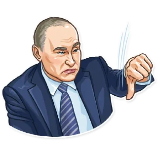 👎-Putin, Telegram Sticker