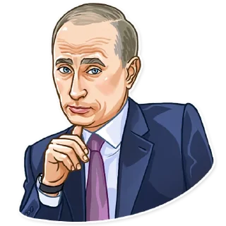 🤔-Putin, Telegram Sticker