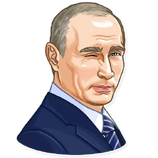 😉-Putin, Telegram Sticker