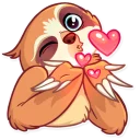 😘-Pretty Lazy, Telegram Sticker