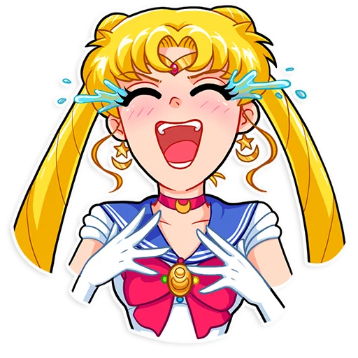 Sailor Moon, telegram sticker