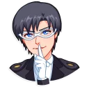 🤫-Sailor Moon, Telegram Sticker