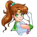 💪-Sailor Moon, Telegram Sticker