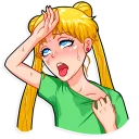 🥵-Sailor Moon, Telegram Sticker
