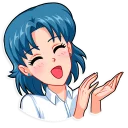 👏-Sailor Moon, Telegram Sticker