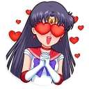 🥰-Sailor Moon, Telegram Sticker