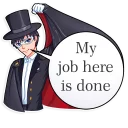 👨‍💼-Sailor Moon, Telegram Sticker