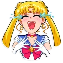 😂-Sailor Moon, Telegram Sticker