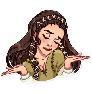 🤷‍♀️-Princess Leia, Telegram Sticker