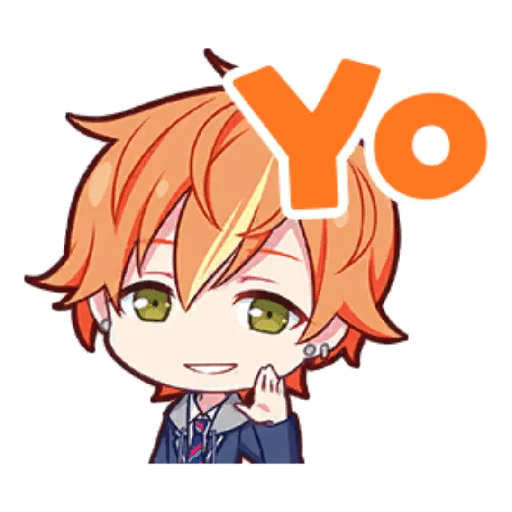 Project Sekai Akito, telegram sticker