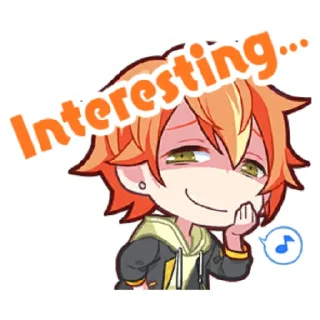 😏-Project Sekai Akito, Telegram Sticker