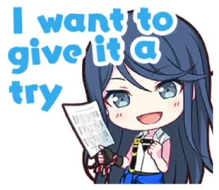 👍-Project Sekai Ichika, Telegram Sticker