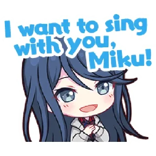 😀-Project Sekai Ichika, Telegram Sticker