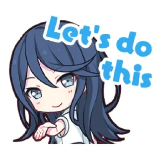 🫴-Project Sekai Ichika, Telegram Sticker