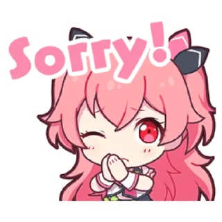😔-Project Sekai Airi, Telegram Sticker