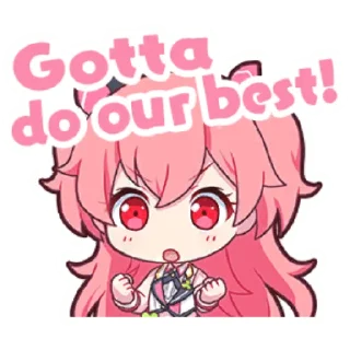 💪-Project Sekai Airi, Telegram Sticker